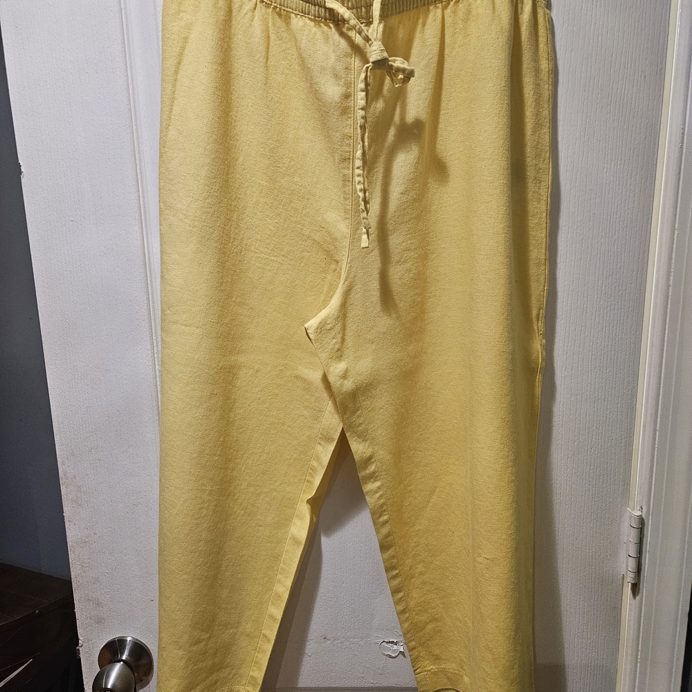 DKNY Sunny Yellow Pants
